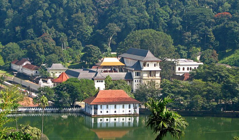 The Temple of the Sacred Tooth Relic In Sri Lanka