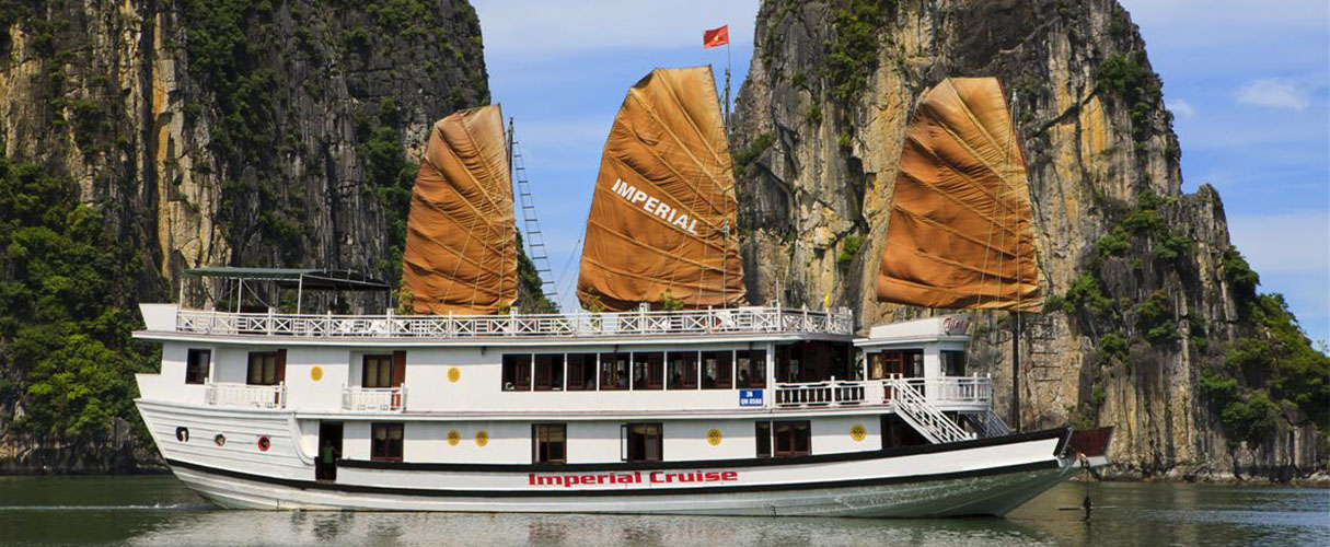 Halong Imperial Legend Cruise 2 days/ 1 night