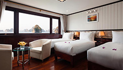 Deluxe triple - 2 nights on boat