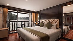 Family connecting balcony