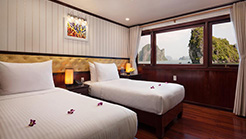 Premium cabin with jacuzzi bathtub