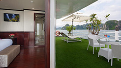 Suite with balcony+jacuzzi/ private terrace