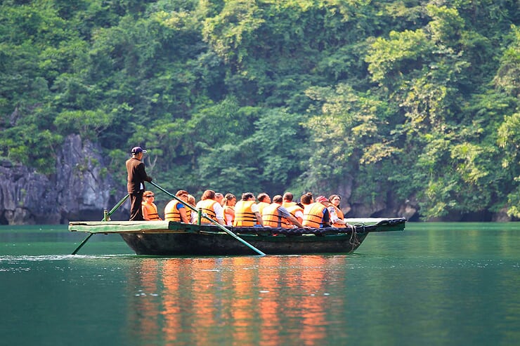 bamboo-boat