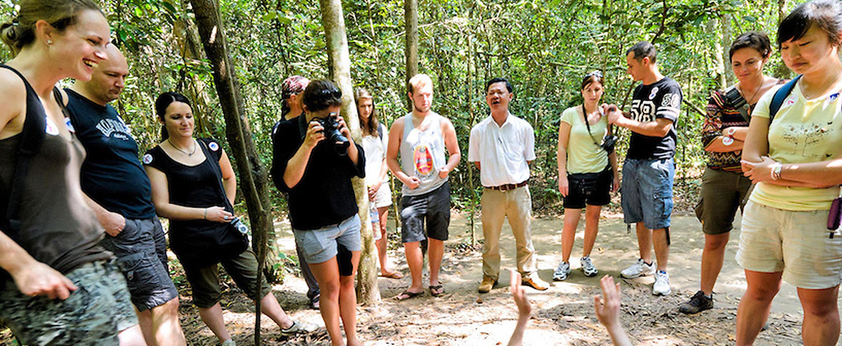 Cu Chi tunnels boat tour and the little Mekong Delta tour