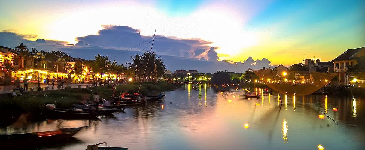 Thu Bon River sunset boat trip