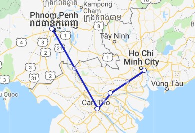 3-day Mekong Eyes Cruise Vietnam - Cambodia