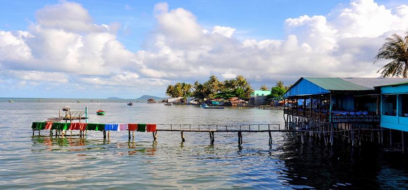 The most famous fishing village in Phu Quoc named Ham Ninh