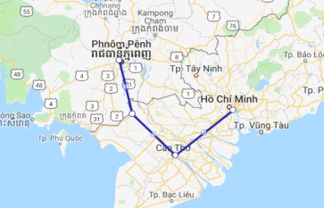 Private 3-Day Mekong Delta Tour from Phnom Penh to Ho Chi Minh city