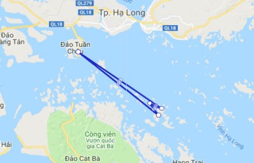 Full day private boat trip from Halong city
