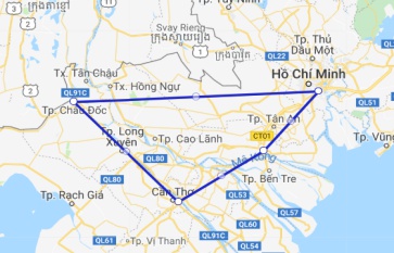 My Tho - Can Tho - Chau Doc 3 days (group tour)