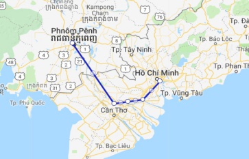 Jahan Cruise 4 days Saigon - Phnom Penh