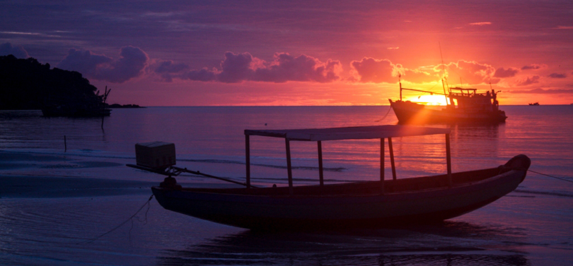 Sunset on Phu Quoc