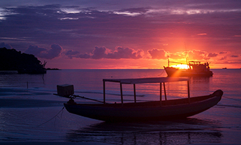 Sunset on Phu Quoc