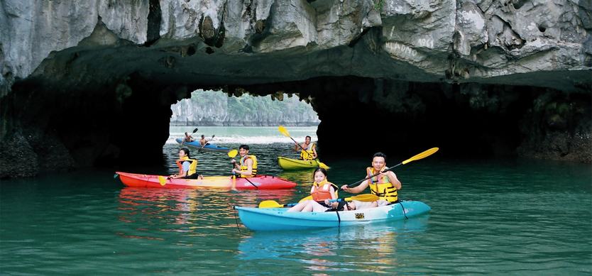 All things you need to know about kayaking in Halong Bay