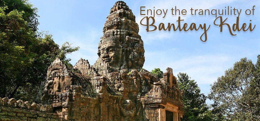 Enjoy the tranquility of Banteay Kdei
