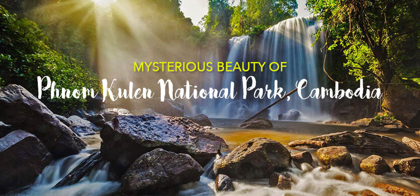 Mysterious beauty of Phnom Kulen National Park, Cambodia
