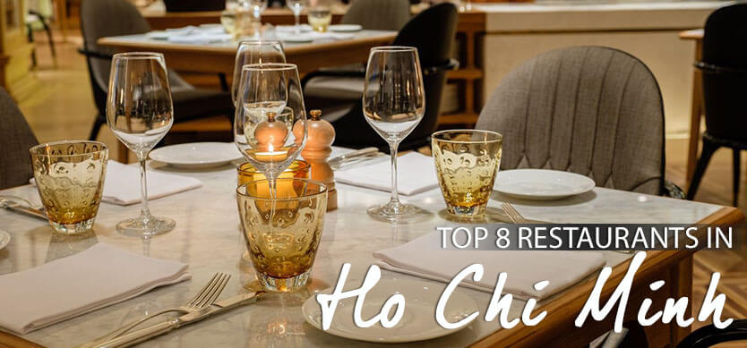 Top 8 restaurants in Ho Chi Minh City