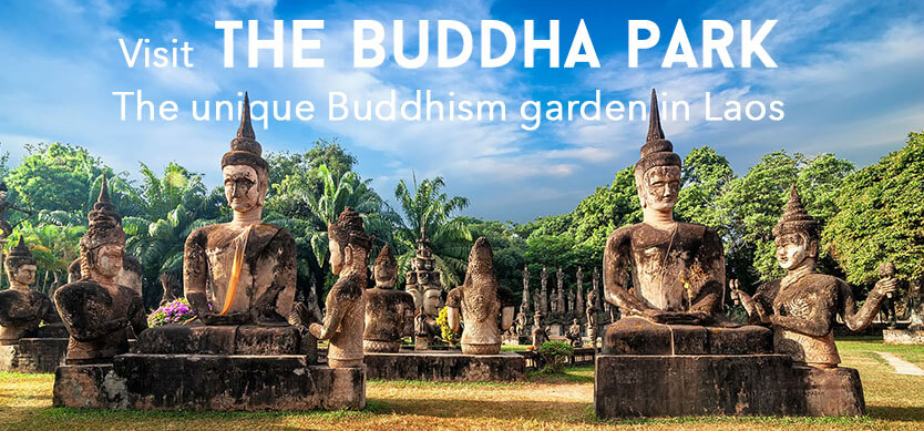 Visit the Buddha Park -The unique Buddhism garden in Laos