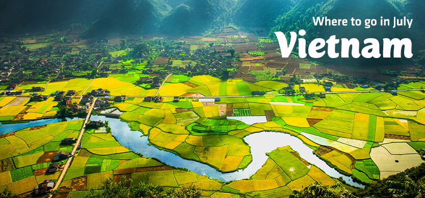 Where to go in Vietnam in July