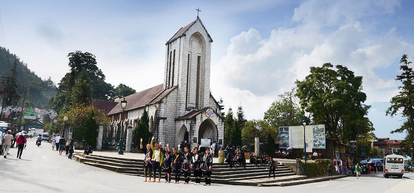 Notre Dame Cathedral-The Symbol Of The French Architecture In Sapa