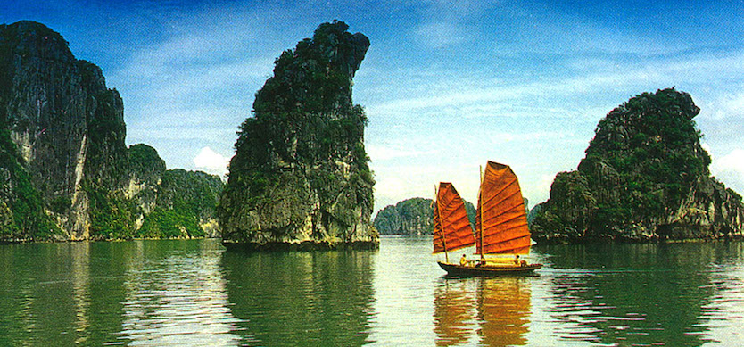 Some Islets in Halong Bay