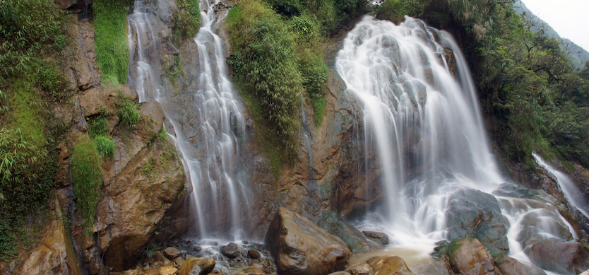 The extraordinary beauty of Tien Sa waterfall