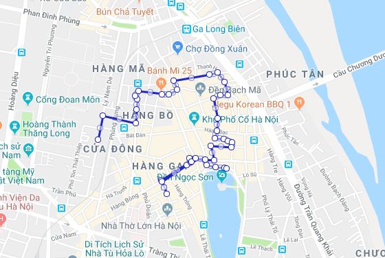 Hanoi streetfood tour (3 hours)