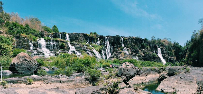 Explore the majestic beauty of Pongour waterfall in Da Lat