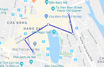Hanoi afternoon street food walking tour