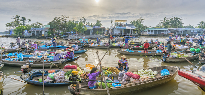 How much do you know about Can Tho floating markets?