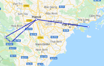 Combo Mai Chau - Pu Luong - Halong 3 days