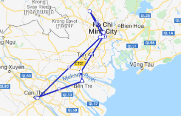 Saigon - Mekong Delta 5 days package