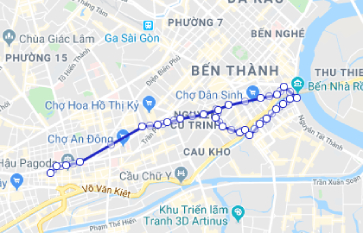 Saigon riding and dining tour